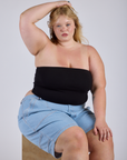 Tube Top - Basic Black