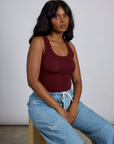 The Tank Top - Red Wine