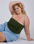 Tube Top - Evergreen
