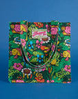 Pond Party Printed Shopper Tote