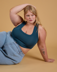 Mini Tank in Lagoon worn by Juliet