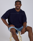 Burly Jersey - Navy