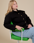 Work Jacket in Basic Black worn by Juliet