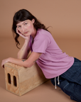 Burly Tee - Lilac Purple