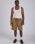 Drawstring Shorts - Desert Brown