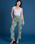 Work Pants in Quilt Print on Alex
