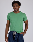Jr. Varsity Tee in Seafoam Green on Isaac