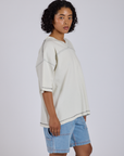 Burly Jersey - Vintage Tee White
