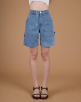 Carpenter Shorts - Medium Wash