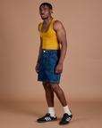 Carpenter Shorts - Dark Wash