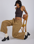 Drop Pocket Cargo Pants - Desert Brown