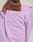 Work Pants - Lilac Purple