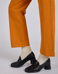 Short Sleeve Jumpsuit - Creamsicle Orange