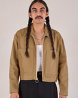 Mechanic Jacket in Desert Brown on Anthony