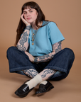 Burly Tee - Baby Blue
