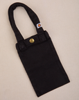 Cell Phone Tote in Basic Black