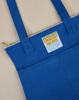 Royal Blue Over-Shoulder Zip Mini Tote