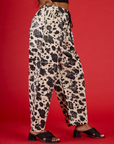 Close up side view of the Cow Drop Pocket Pant on Kandia