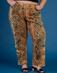 Close up of the Tiger Work Pant on Juliet