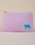 Pencil Pouch in Lilac Purple