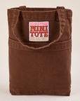 Mini Tote Bag in Fudgesicle Brown