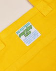Golden Yellow Everyday Tote close up