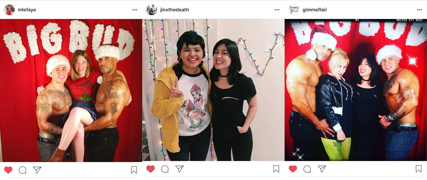 Big Bud Press x Shop Whurl Christmas Party Instagram Recap!!