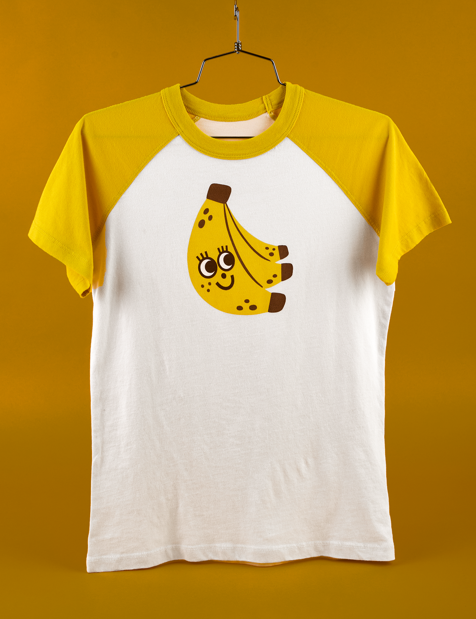 Produce Raglan Tee in Banana