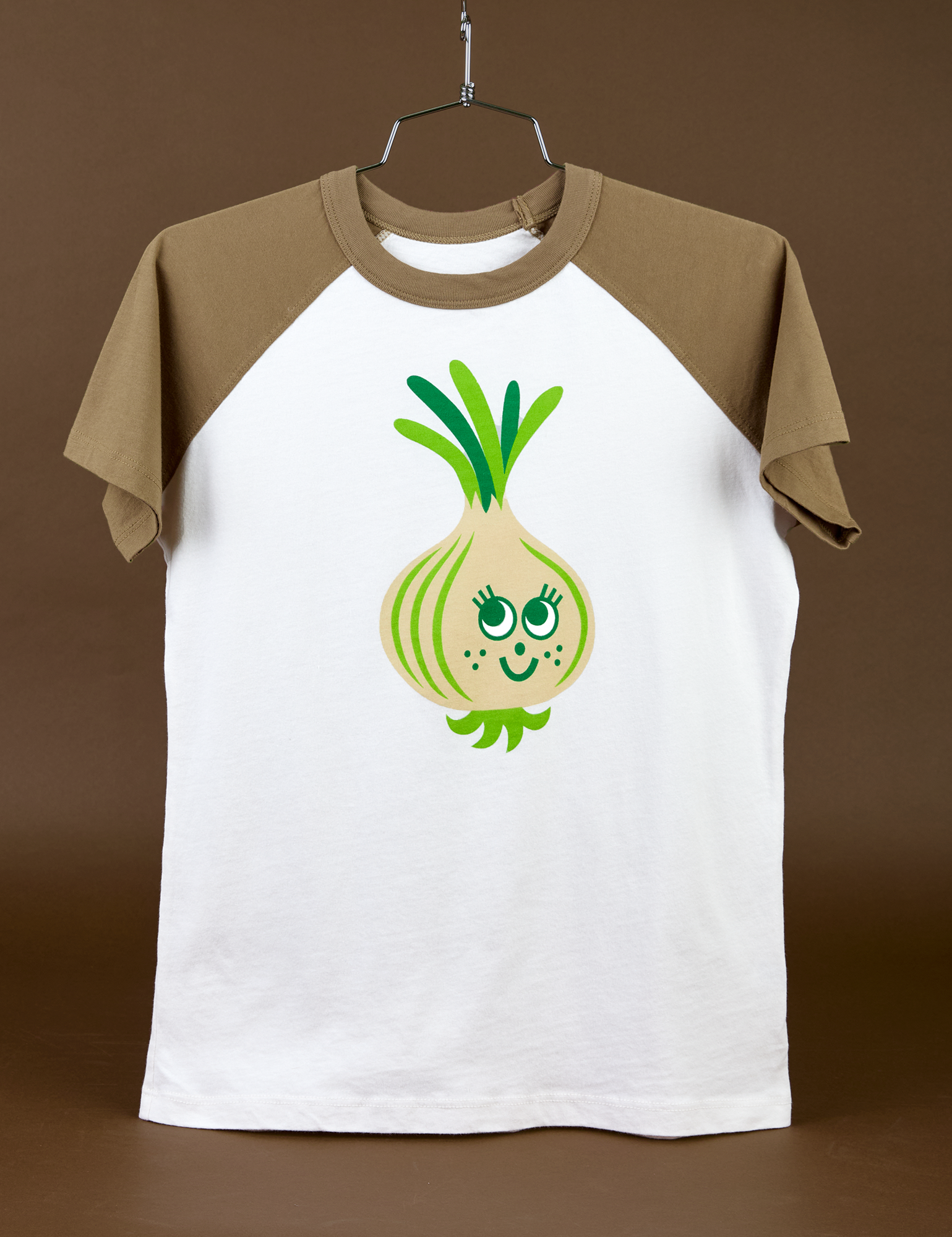 Produce Raglan Tee in Onion
