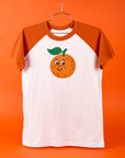 Produce Raglan Tee in Orange