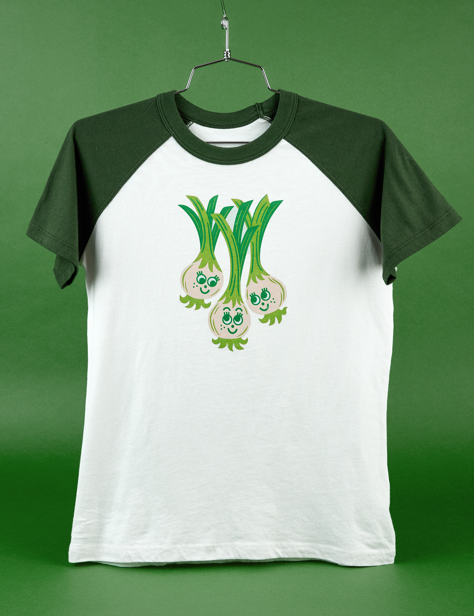 Produce Raglan Tee in Scallions