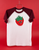 Produce Raglan Tee in Strawberry