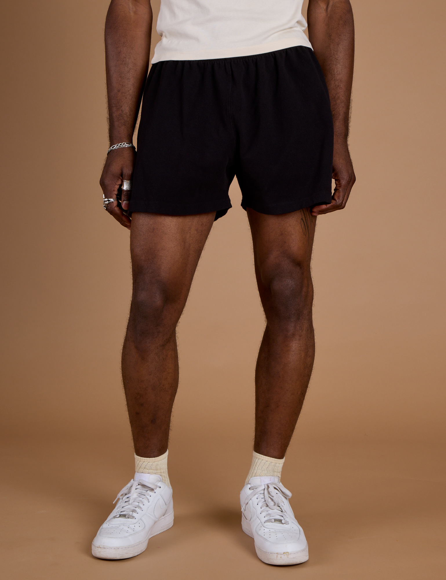 TRY-A-STYLE - Athletic Shorts - Basic Black *FINAL SALE*