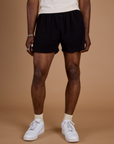 TRY-A-STYLE - Athletic Shorts - Basic Black *FINAL SALE*