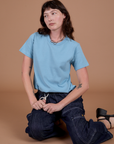 Burly Tee - Baby Blue