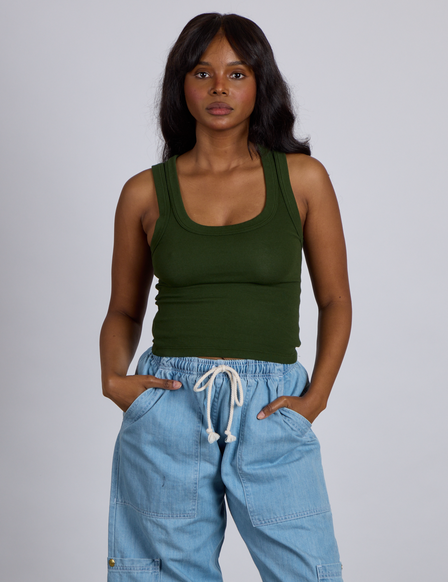 The Tank Top - Evergreen
