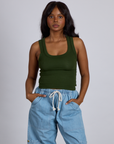 The Tank Top - Evergreen