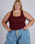 The Tank Top - Red Wine