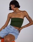 Tube Top - Evergreen