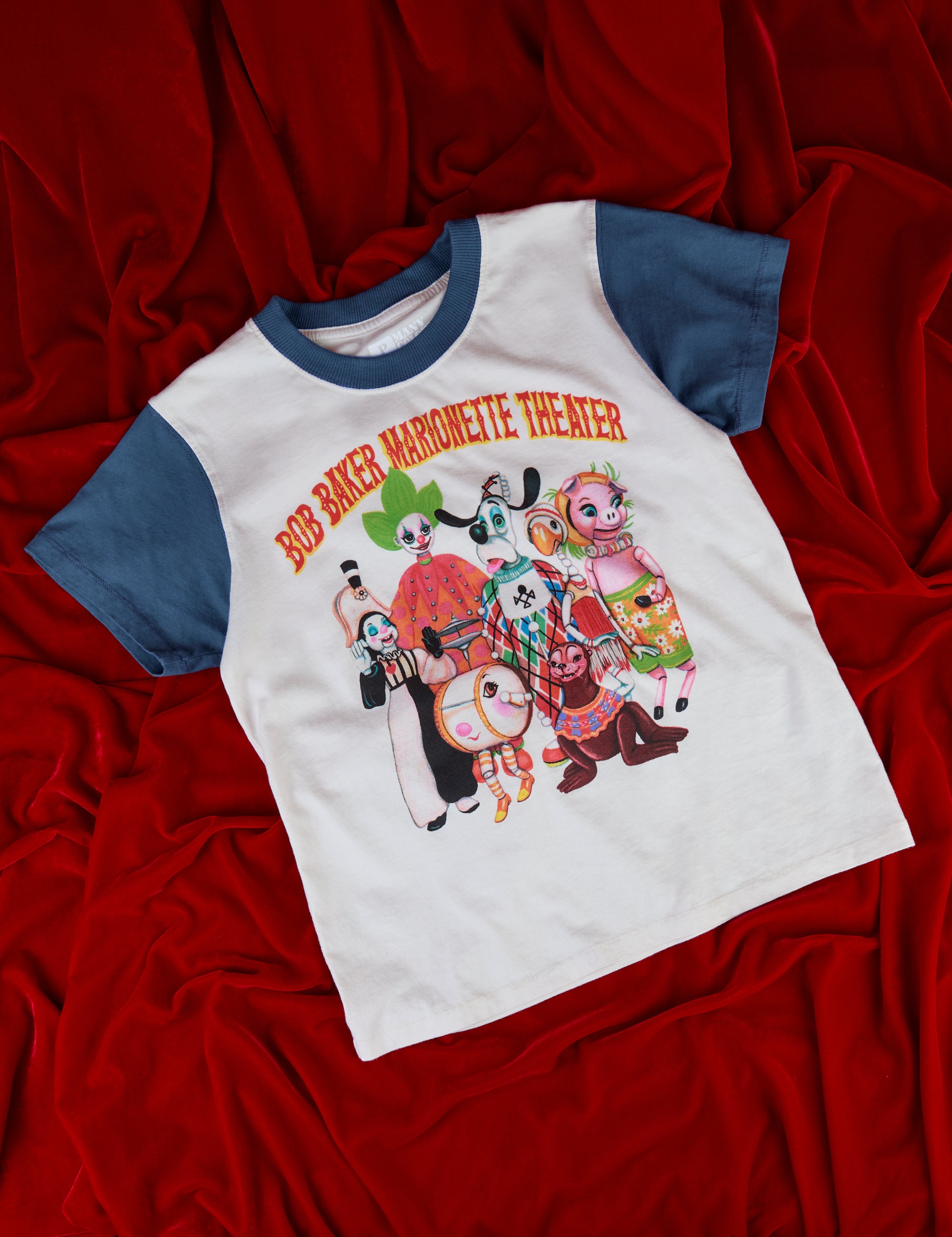 Puppet Vintage Tee - French Blue