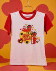 Vintage Tee in Devil Big Bud