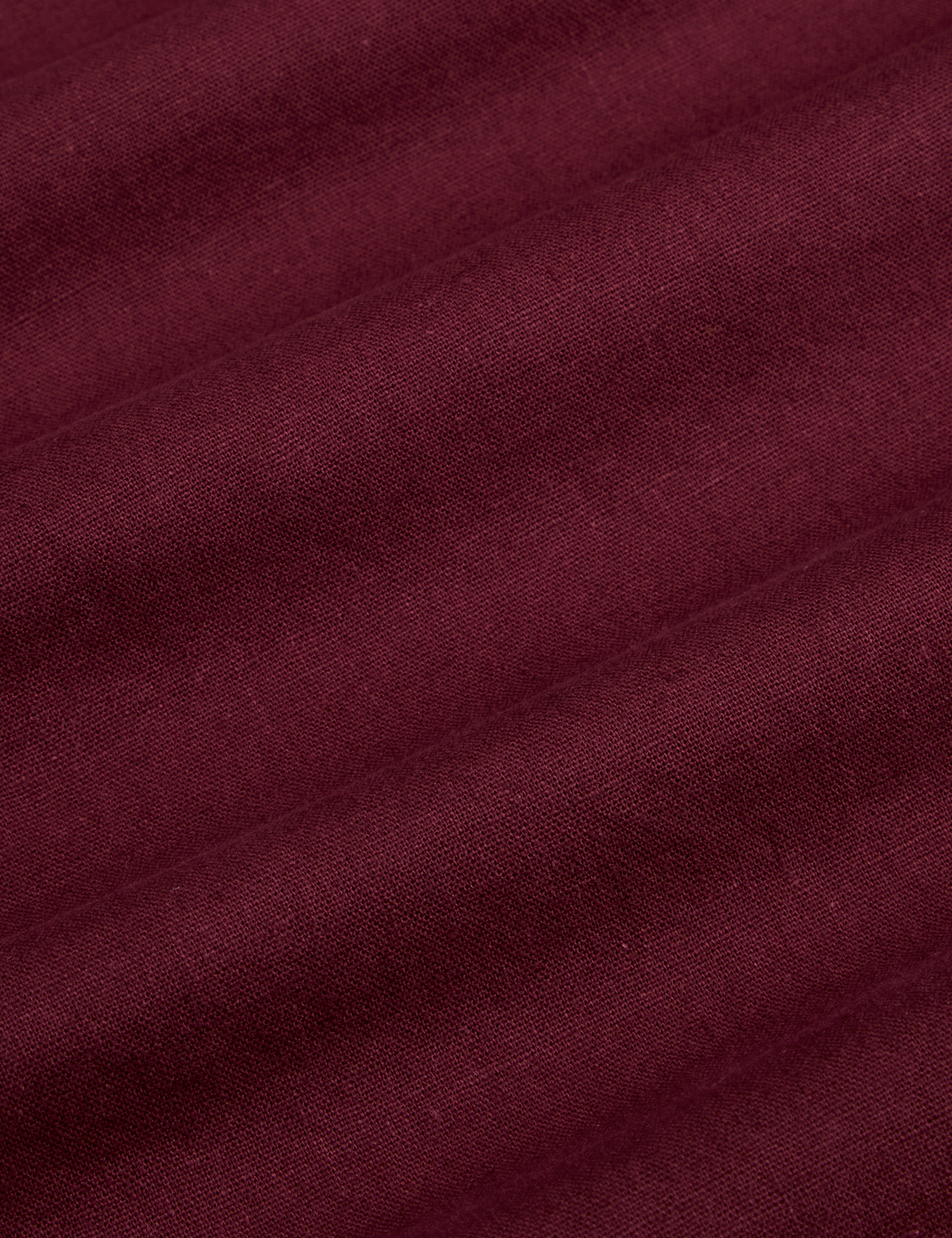 Painted Pantry Button-Up in Red Wine fabric detail close up