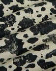 Fabric close up of the Cow Drop Pocket Pant