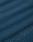 Action Pants in Lagoon fabric detail close up