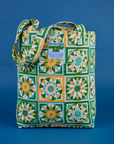 Spring Quilt Printed Everyday Tote