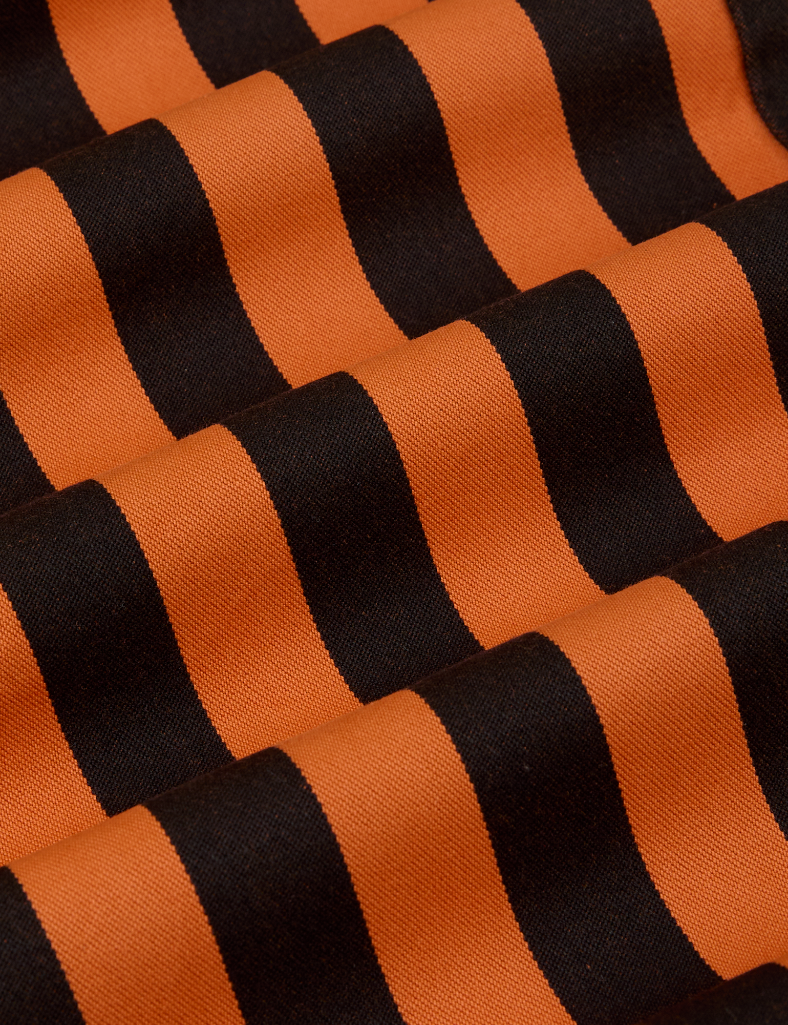 Black Stripe Work Pants - Construction Orange