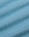 Painted Burly Tee in Baby Blue fabric detail close up