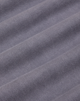 Burly Tee in Washed Grey fabric detail close up