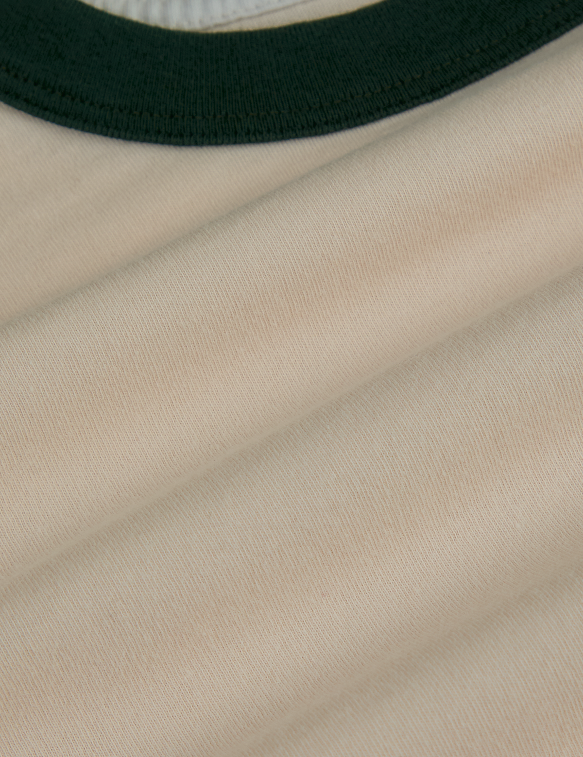 Calypso Tee in Off White Multi fabric detail close up