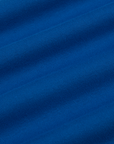 Cropped Tank Top in Royal Blue fabric detail close up